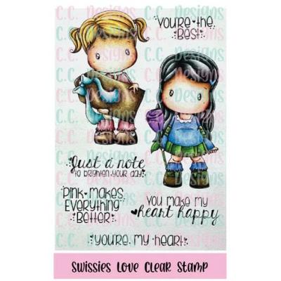 C.C. Designs Stempel - Swissie Love